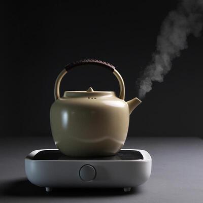 茶壶陶大容量陶壶煮茶白泥壶器开养片可陶瓷壶壶烧水壶单泡茶壶家