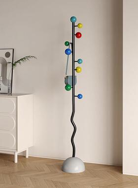 意式轻奢衣帽架客落地式卧挂衣架用厅玄关收纳室衣服挂架家OLZ墙