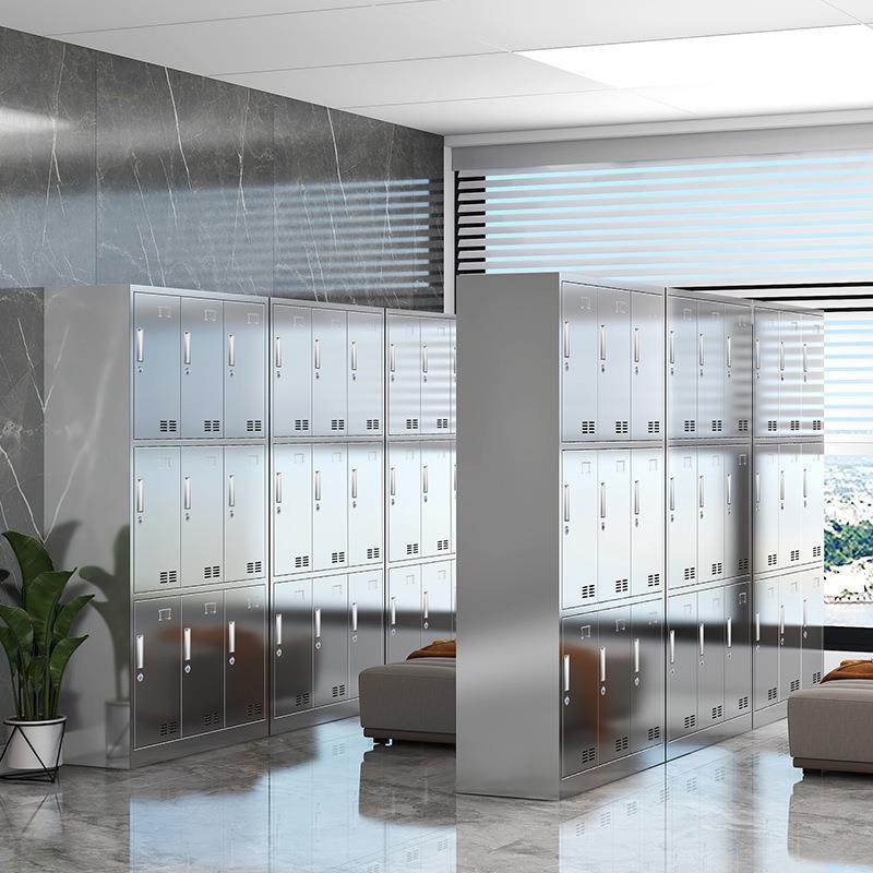 不锈碗钢更衣柜员工BT-008储物柜食堂柜无菌车间息带锁多门柜子室,商业/办公家具,办公储物柜,淘宝优惠券,粉丝福利购,淘宝优惠卷