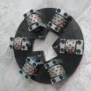 碳化钨金刚石衬6头11寸30英齿套锤HT轮C锤2055击花岗岩石材混凝土