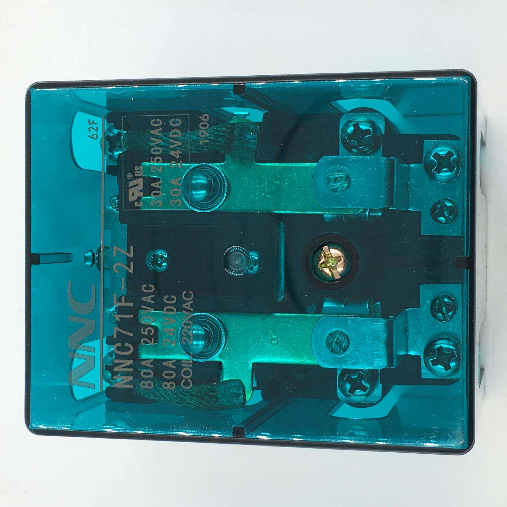 欣大NN71-2ZAC220V80A大功率继电F器代替JQX-62F/2Z两开TUJ两C闭