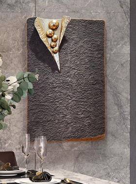 简壁约创意玄关餐墙面装饰客抽厅餐厅金属立体象过道挂件卧21SM12