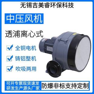 透浦离鼓心式 50A风送风除1尘管道输送4千瓦风 中694压风机吹机CX