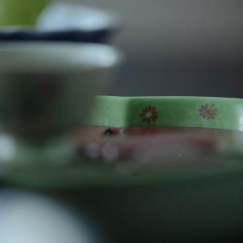 无落果青釉下彩手雏海绘棠壶承带铜片茶蓄水CJGQ-001茶菊盘干泡小