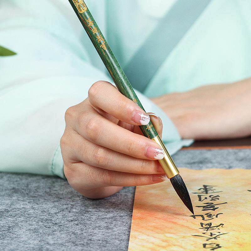 善琏湖笔毛笔专业级王小卫大师高档套装狼毫中楷行书篆书草书兰竹