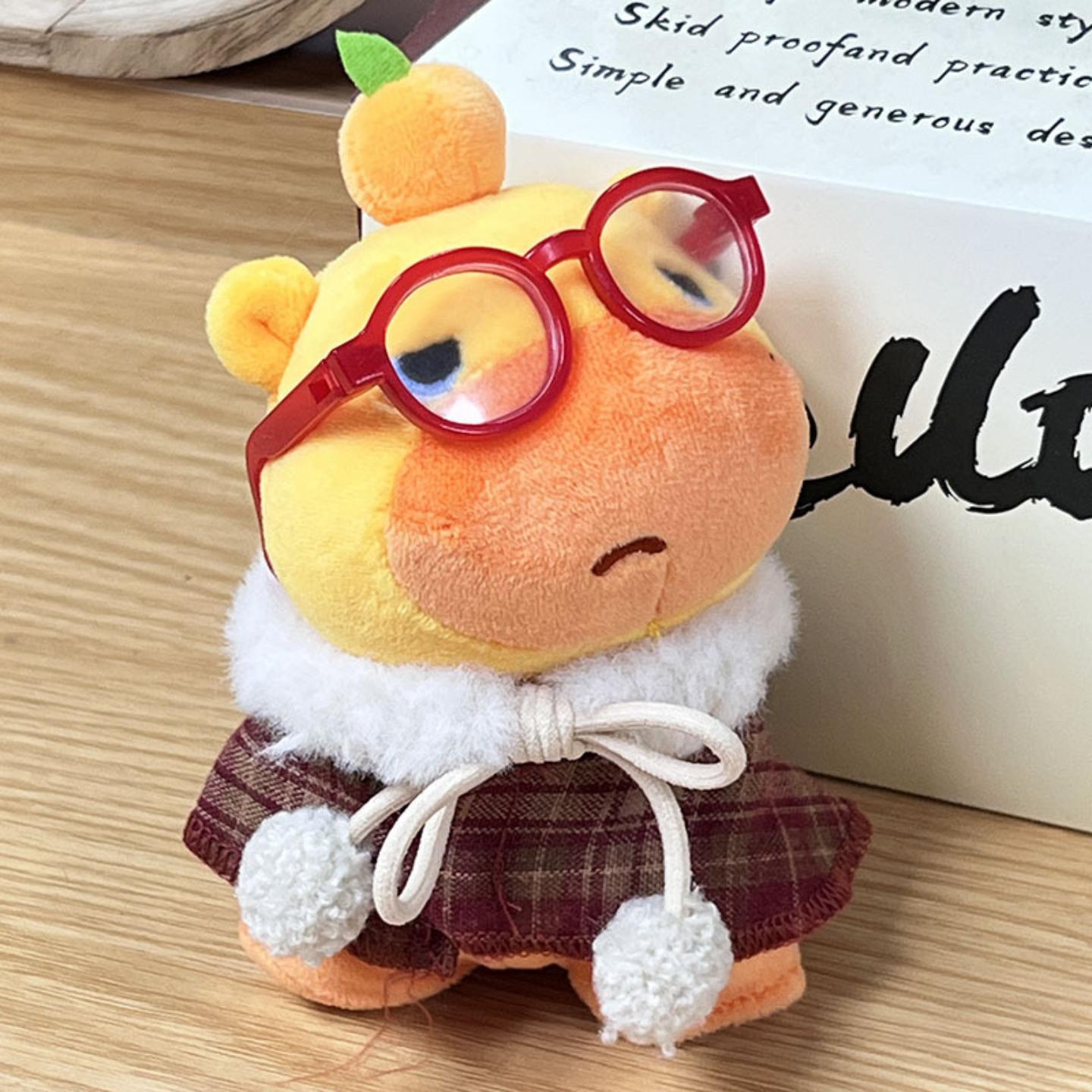 仅衣服水豚玩偶服棉花娃娃卡通