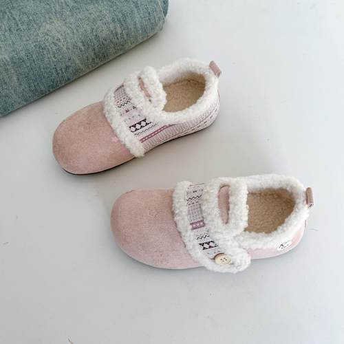 全包软底勃肯鞋女冬新款加绒保暖