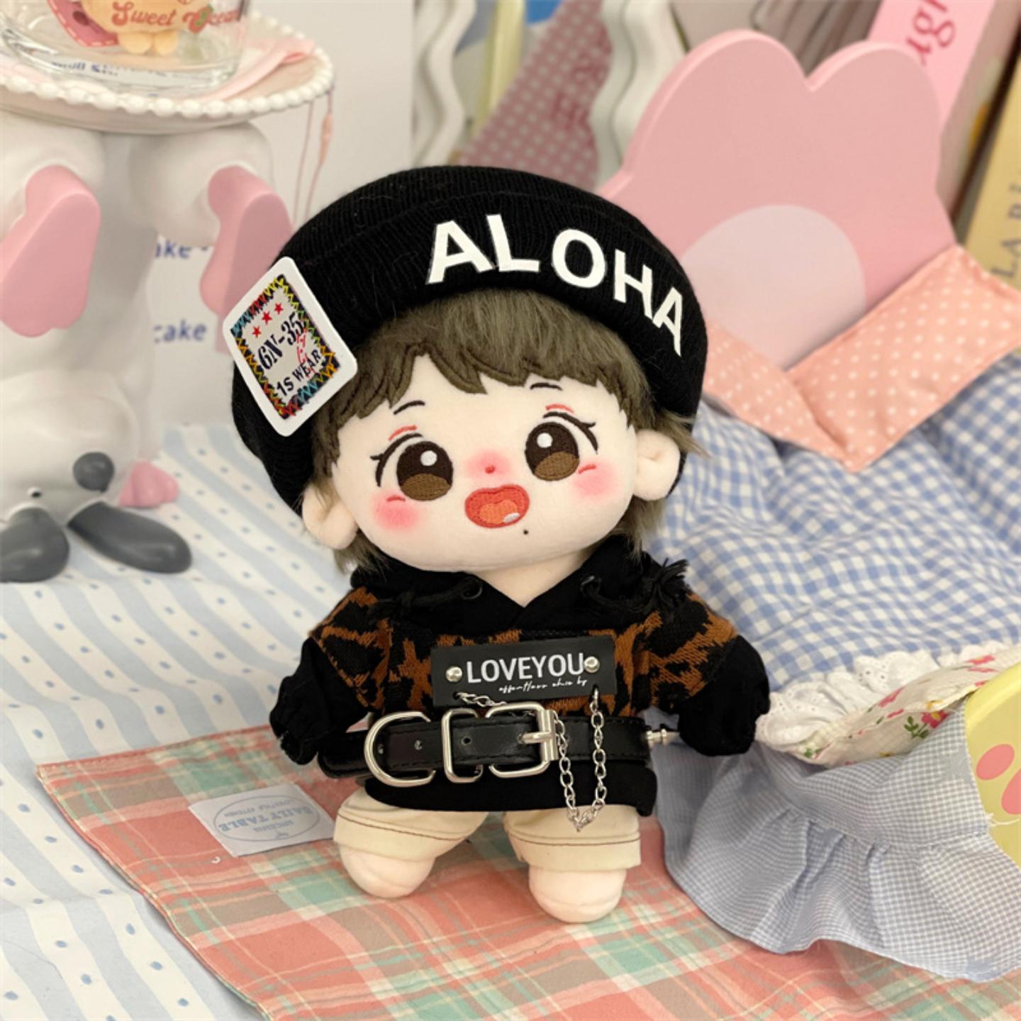 王楚钦棉花娃娃毛绒玩偶头小盔