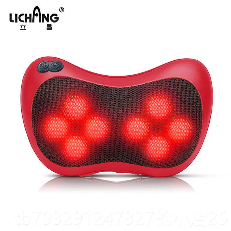 高档颈椎按摩器仪背部腰部揉捏加全热敷车载身靠用垫多能家枕头功,个人护理/保健/按摩器材,颈椎按摩器/枕,淘宝优惠券,粉丝福利购,淘宝优惠卷