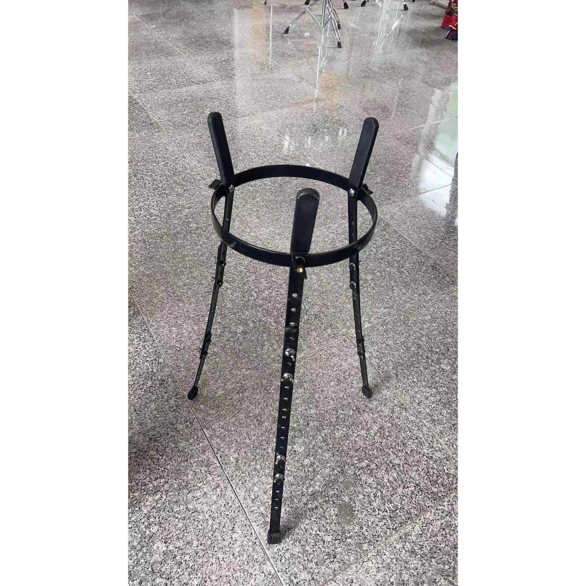 高档非洲鼓支架112寸13寸手鼓支架可调0坐节立手鼓寸可调高度站立