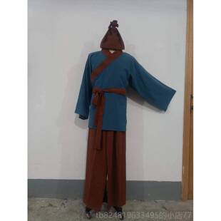 高档民国姓百商贩古装海老爷掌柜上黄包车夫滩管家服装卖报小童演