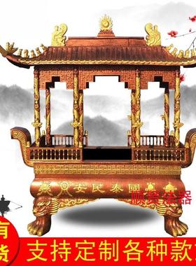 室外香炉四八龙柱寺庙院用长方形大型带葫芦顶盖户外生铸铁香炉鼎