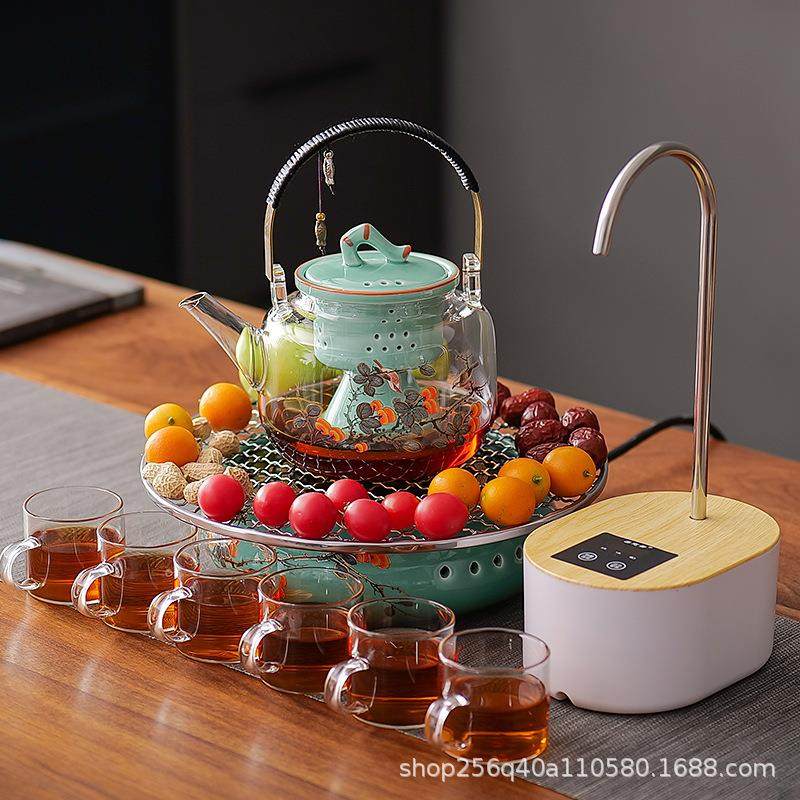 智能电陶炉茶炉迷你电陶炉家用小茶炉烧水静音泡茶炉煮茶器套装