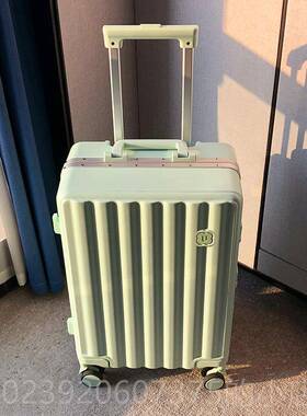正品铝行李箱女生高颜20框寸登机扣箱锁密码旅行箱值2025新款pc拉