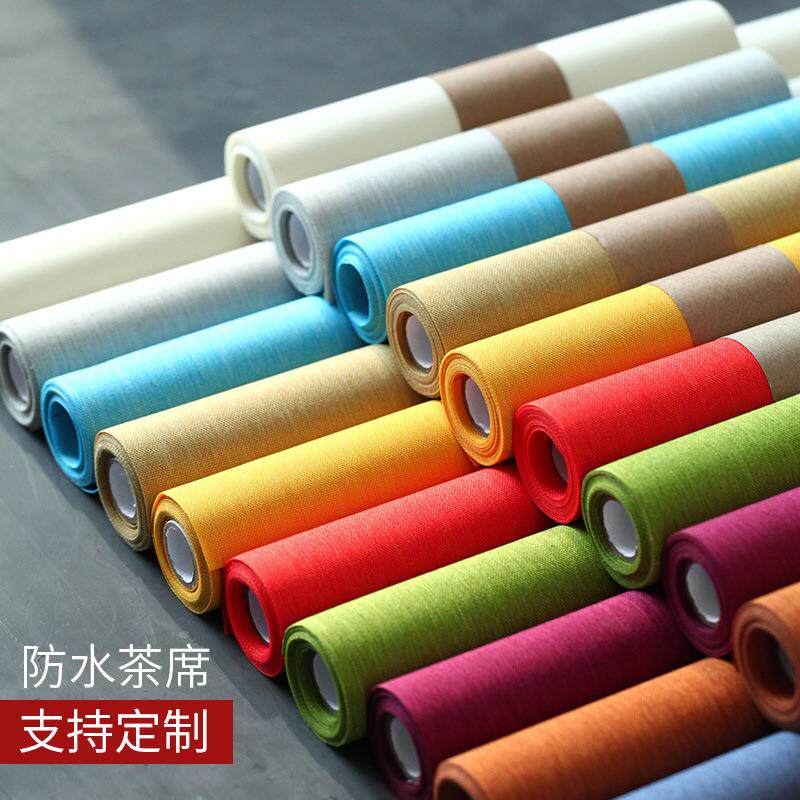 禅艺堂 防水布茶席 茶帘茶布禅意桌旗茶旗中式茶盘垫