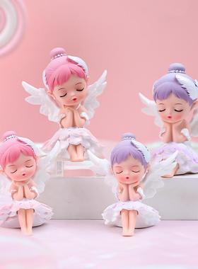 家居创意唯美可爱芭蕾舞女孩小摆件女生日礼品客厅桌面装饰品