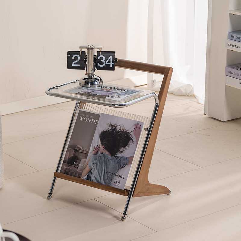 实木边几小茶几床头沙发边迷你小型创意阳台卧室简约设计感角几桌