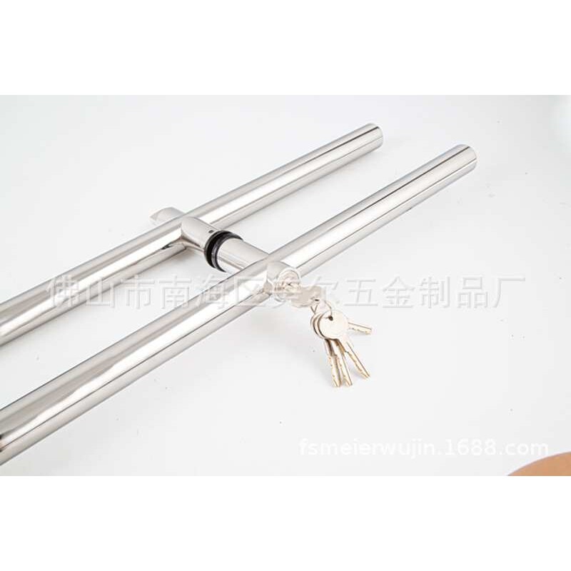 豪华美式大拉手锁 单拉锁 双开锁 复合门锁 大门锁 锁具