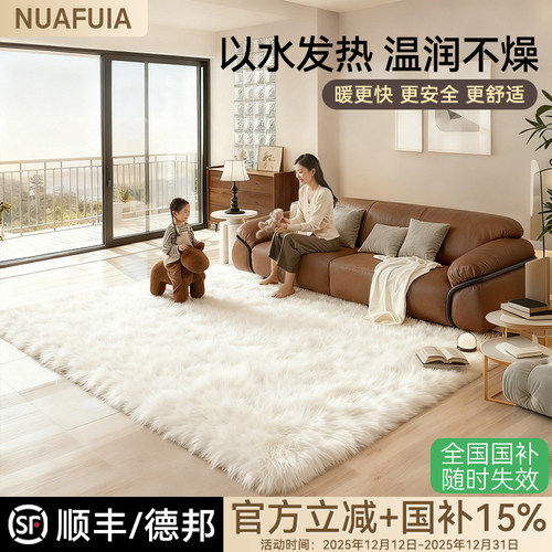 水暖地垫地毯电热地毯可拆洗防水