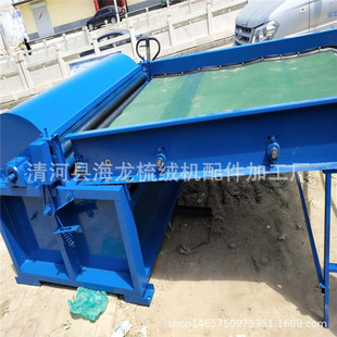 厂家直供皮棉 旧被套 化纤粗纱开松机 新型钉板开毛机 无纺布设备