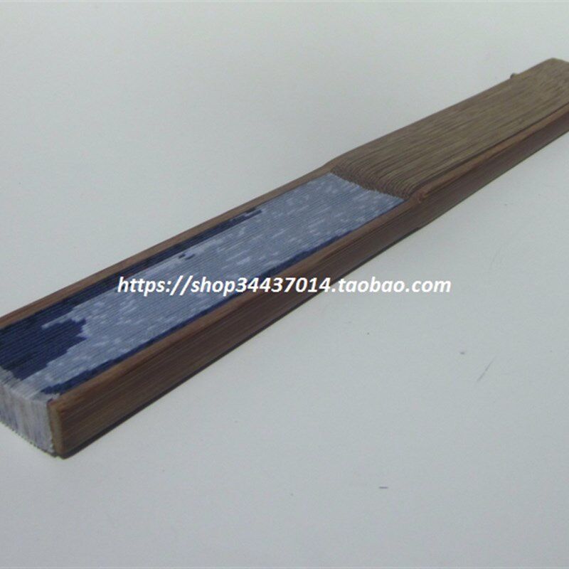 大灰熊 日用扇 棉布女式折扇 和风日式工艺扇子 卡通扇