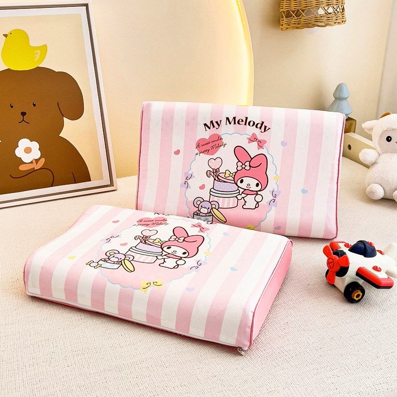 三丽鸥库洛米儿童乳胶枕3-6岁9小学生专用泰国乳胶幼儿园宝宝枕头,床上用品,乳胶枕,淘宝优惠券,粉丝福利购,淘宝优惠卷