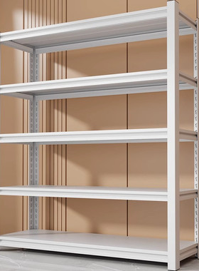 仓储货架多层置物架快递架子落地家用阳台简易储物架储藏室铁架子