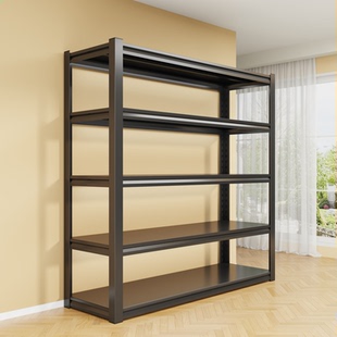 仓储货架置物架多层落地仓库阳台储物架杂物间地下室钢制收纳铁架