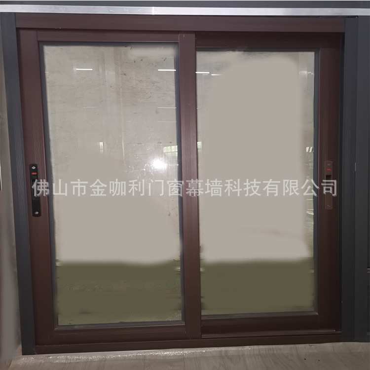 佛山厂家直销 铝合金推拉窗 工程铝防盗防蚊门窗 隔音隔热推拉窗