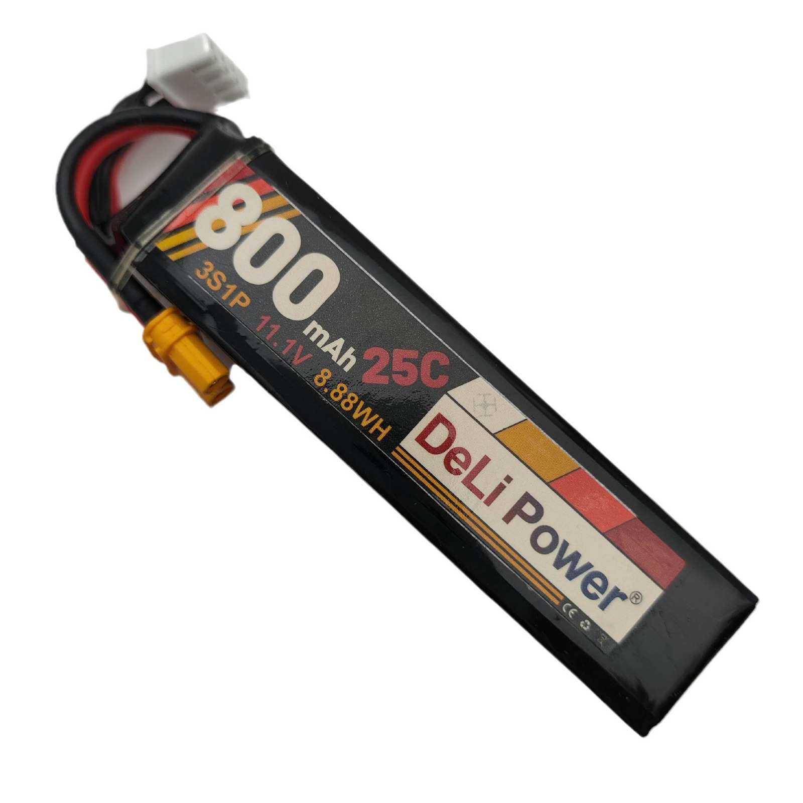 得利DeLipower水弹电池托心电池专业改装电池11.1V 800mah 25C