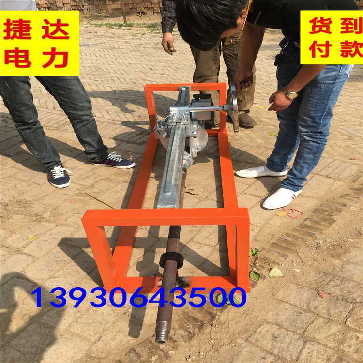 小型水钻顶管机过道眼水钻非开挖顶管机过路钻孔机铺管机自来水