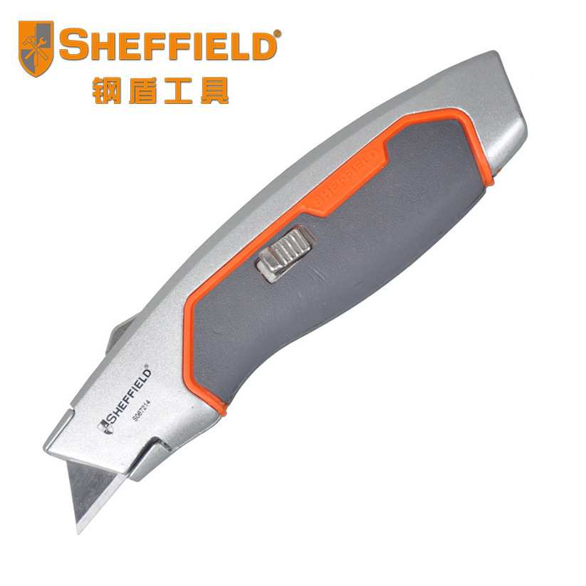 钢盾工具快速换刀片式重型专业割刀美工刀壁纸刀省力型重型割刀
