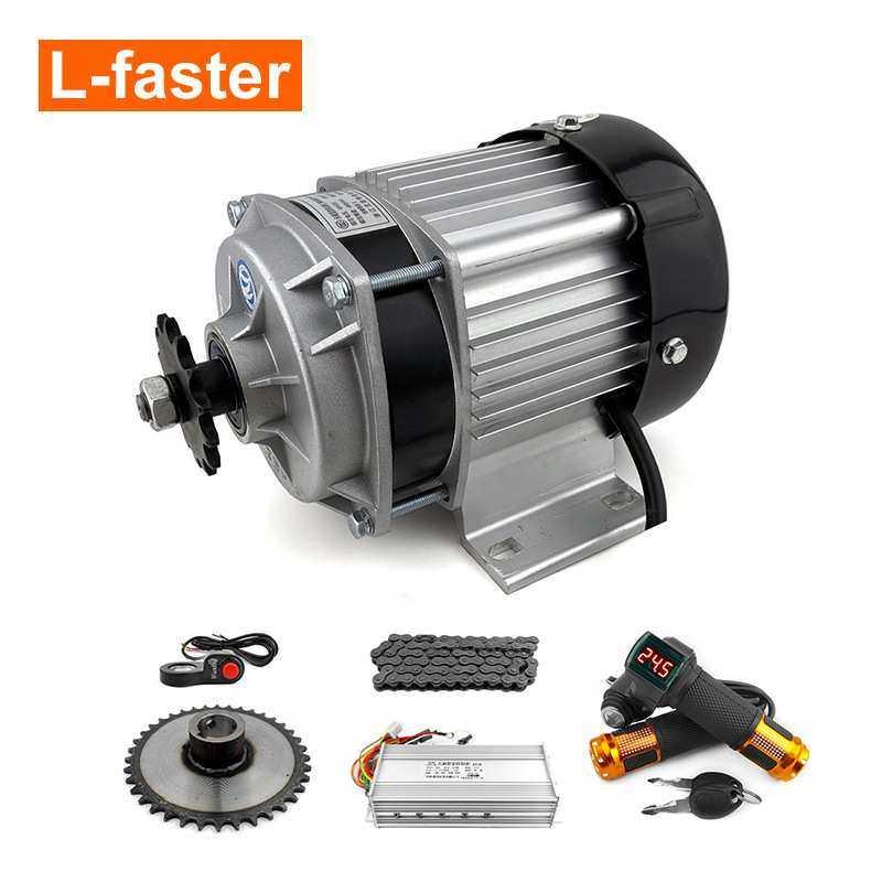 固定链轮 48V 500W 电动自行车旅行车电机套件高扭矩低速承200KG