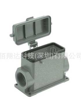 Harting/哈丁重载 19300160267 Han B Base SM HC 4 Peg 2xM32