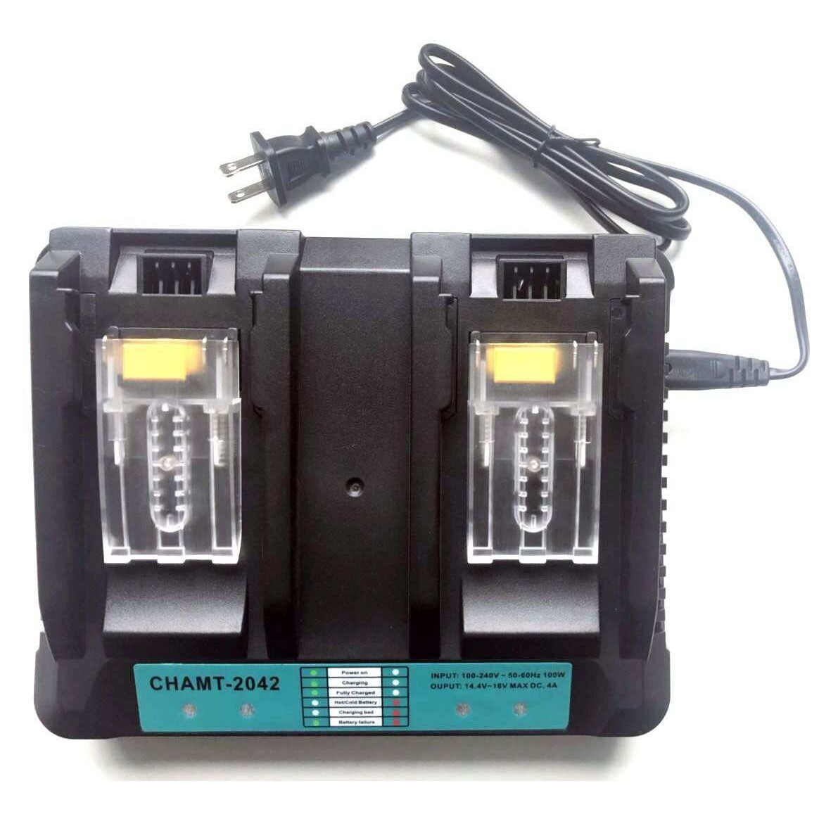 MT7218 6.5A充电器/双充适用于 BL1840 BL1850 BL1850B BL1860B