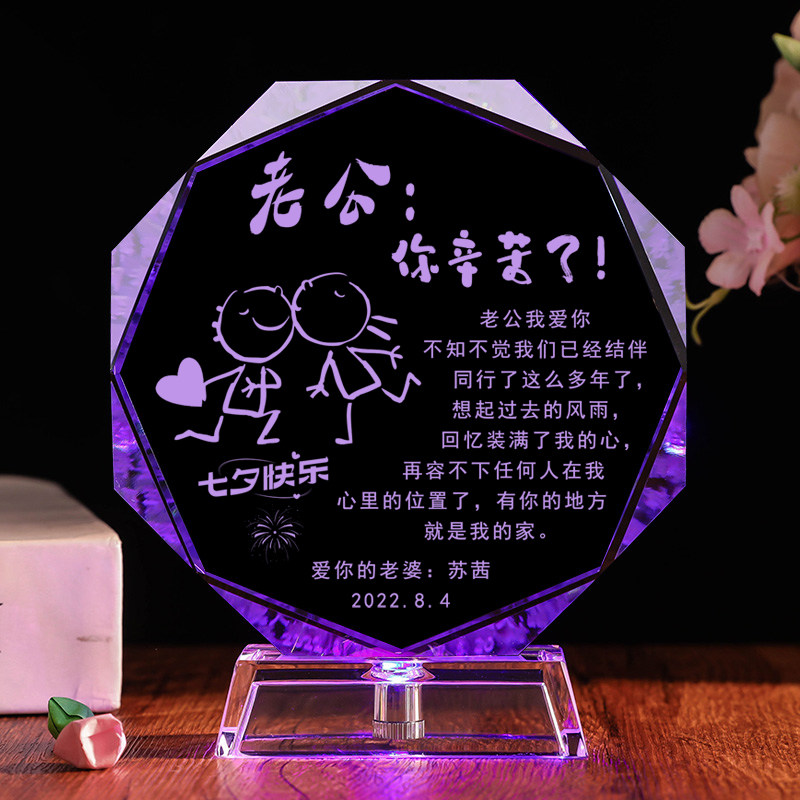 送老公生日礼物实用diy私人订制男友周年纪念高级惊喜浪漫创意