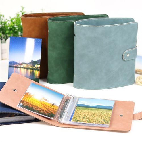 相册文件A4活页夹B5大6 7 8 9寸3照片画册收纳明信片毕业礼物影集