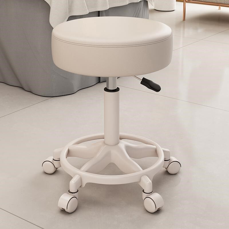 美容凳升降旋转滑轮圆凳子大工椅子师傅椅美甲化妆家用美容院专用