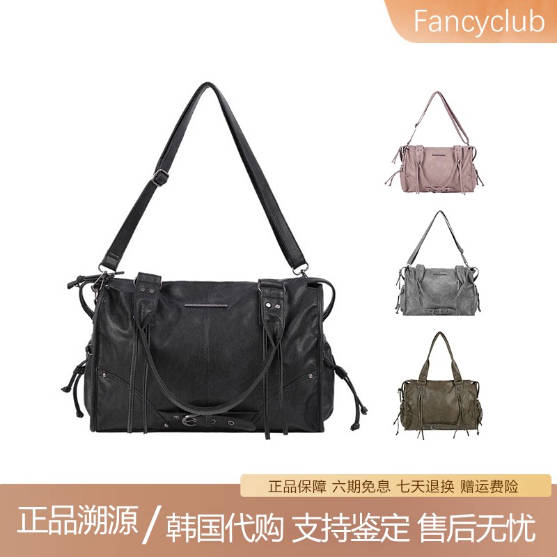 韩国FANCYCLUB机车包托特包女包