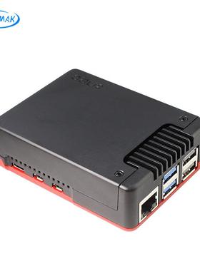 树莓派5代 5B PWM散热风扇保护壳 Argon NEO 5铝合金散热外壳盒子