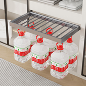 裤 子轨道收纳神器 抽挂裤 架衣柜内置伸缩抽拉滑轨多功能顶装 侧装