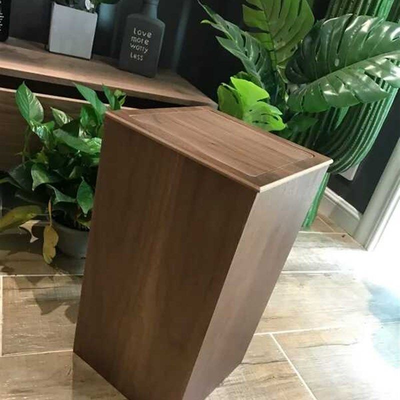 超高木质翻盖大号垃圾桶内套垃圾袋简约现代酒店大堂客厅办公家用,家庭/个人清洁工具,垃圾桶,淘宝优惠券,粉丝福利购,淘宝优惠卷