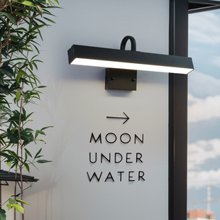 户外防水门头灯照字灯别墅庭院大门口墙壁灯公司logo外墙门牌壁灯