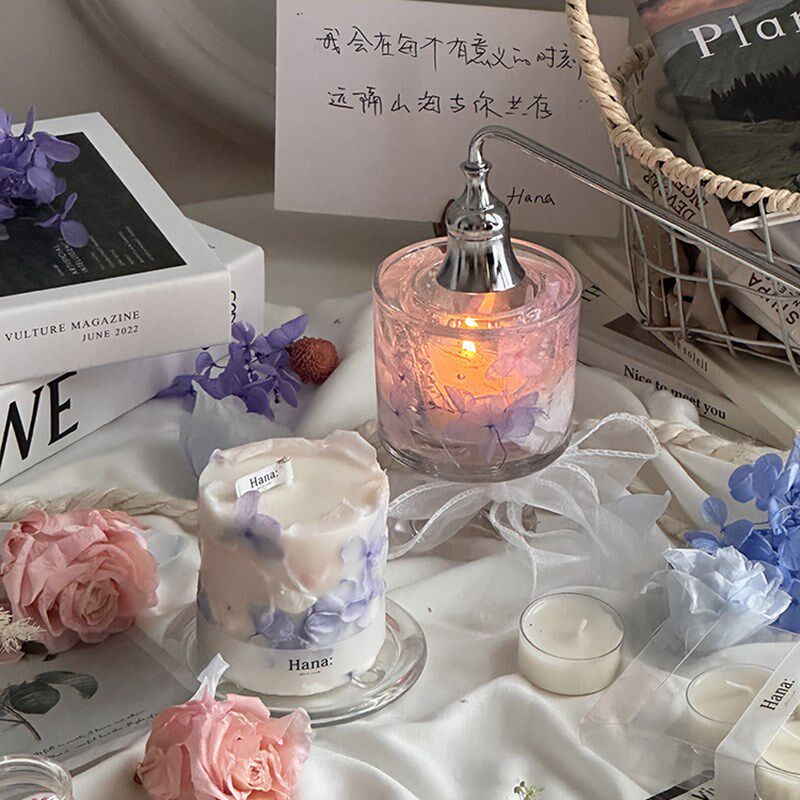 【繁花】hana干花香薰蜡烛礼盒小众高级感新婚送礼伴手礼生日礼物