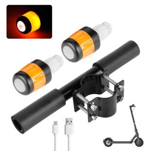 9号电动滑板车F系列M365电动滑板车儿童扶手可充电把塞灯小孩扶手