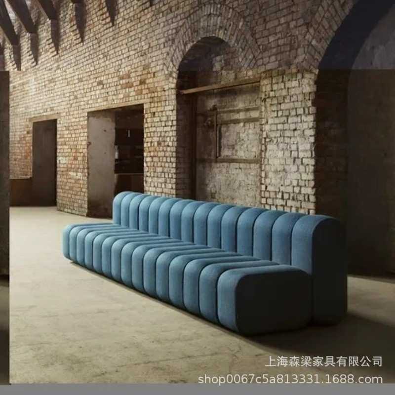现代简约高颜值卡座沙发商场咖啡厅餐厅酒店包房休息区KTV酒吧