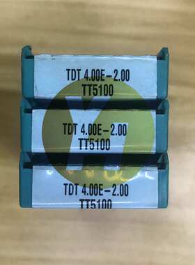 韩国特固克TaeguTec数控切槽刀片TDT 4.00E-2.00 TT5100 外圆车削