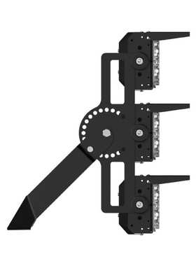 led球场灯外壳 大功率450W500W公园广场投光灯 带挡板帽檐遮光罩