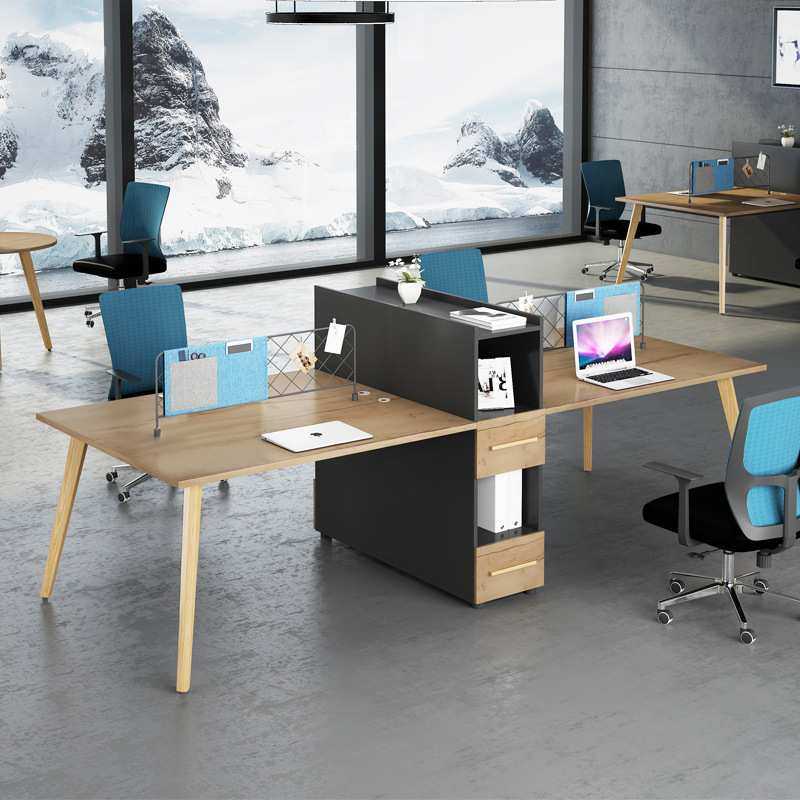 简约现代职员2/4/6人位四人位屏风职员桌椅卡座组合员工桌办公桌,模玩/动漫/周边/娃圈三坑/桌游,模型制作工具/辅料耗材,淘宝优惠券,粉丝福利购,淘宝优惠卷