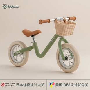 kidpop儿童平衡车right野餐无脚踏学步车1-3岁宝宝滑行入门滑步车